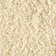 Miyuki spacer Beads SPR 2.2x1mm - Matted opaque cream SPR2-2021